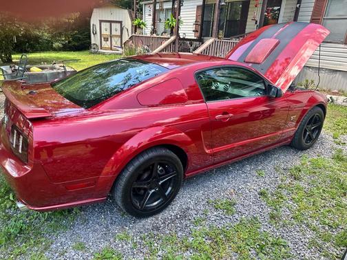 Red 2009 Ford Mustang GT