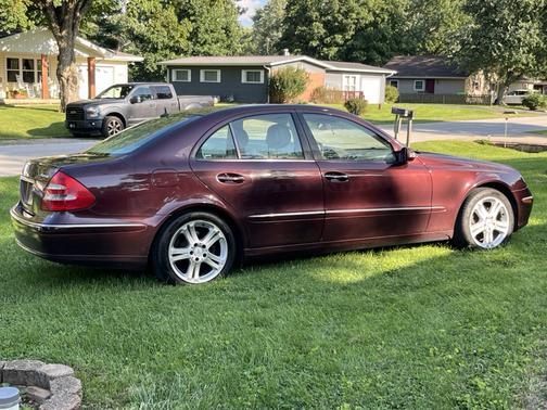 Red 2006 Mercedes-Benz E-Class E 350 4MATIC