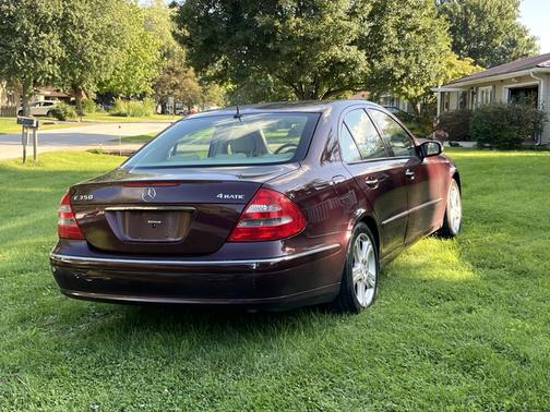 Red 2006 Mercedes-Benz E-Class E 350 4MATIC