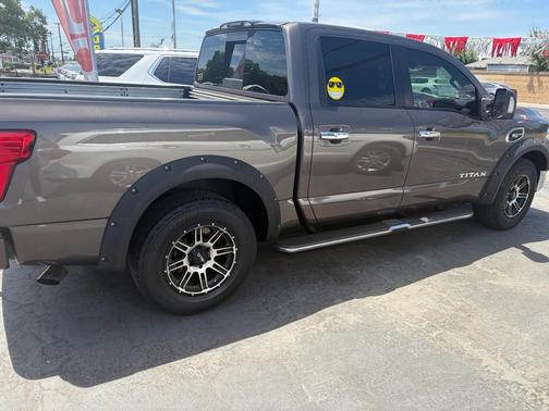 Gray 2017 Nissan Titan SV