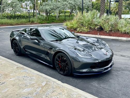 Gray 2018 Chevrolet Corvette Grand Sport
