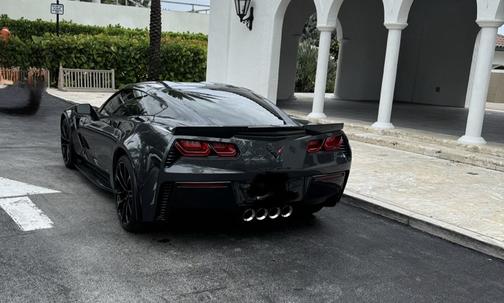 Gray 2018 Chevrolet Corvette Grand Sport