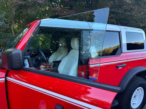 Red 2023 Ford Bronco Heritage Edition Advanced