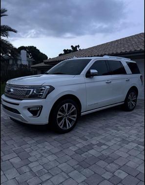 White 2021 Ford Expedition Platinum