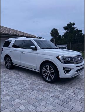 White 2021 Ford Expedition Platinum