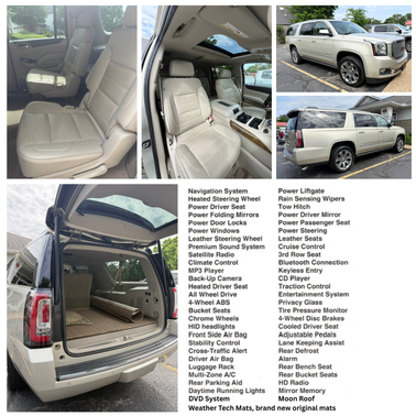 Gold 2016 GMC Yukon XL Denali