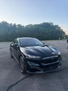 Black 2025 Ford Mustang Mach-E Premium