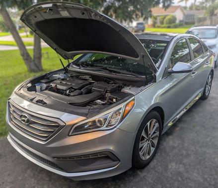 Silver 2016 Hyundai SONATA Sport