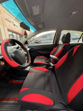 Red 2009 Toyota Yaris Base