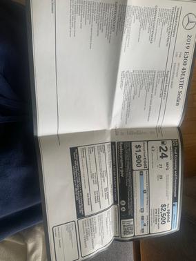 2019 Mercedes-Benz E-Class E 300 4MATIC