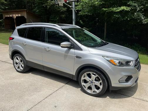 Silver 2017 Ford Escape Titanium