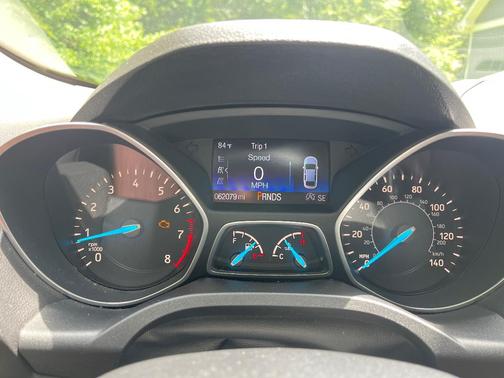 Silver 2017 Ford Escape Titanium