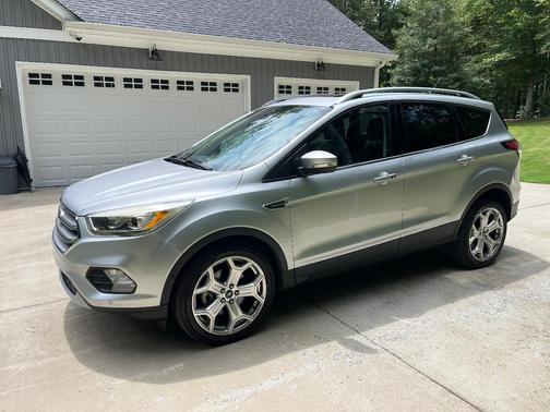 Silver 2017 Ford Escape Titanium