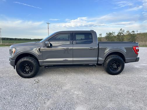 Gray 2021 Ford F-150 Lariat
