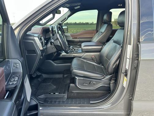 Gray 2021 Ford F-150 Lariat