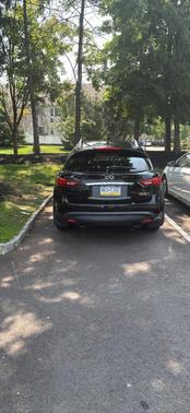 Black 2012 INFINITI FX50 Base