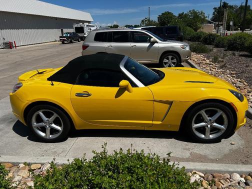 Yellow 2007 Saturn Sky Red Line