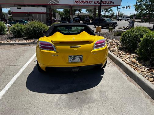 Yellow 2007 Saturn Sky Red Line