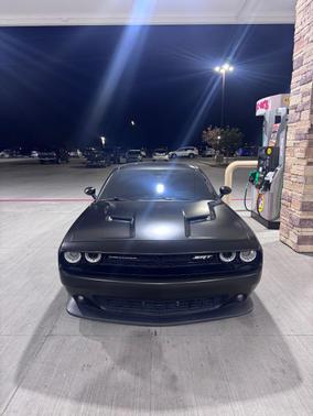Black 2016 Dodge Challenger R/T Scat Pack