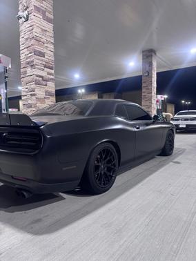 Black 2016 Dodge Challenger R/T Scat Pack