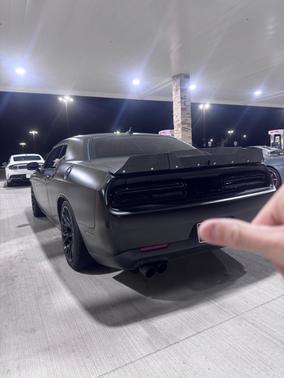 Black 2016 Dodge Challenger R/T Scat Pack