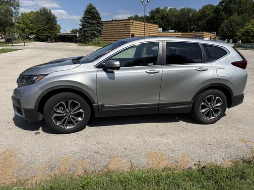 Silver 2021 Honda CR-V EX