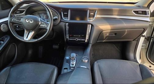 White 2021 INFINITI QX50 SENSORY