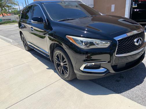 Black 2019 INFINITI QX60 Pure