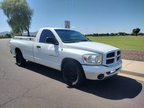 White 2007 Dodge Ram 1500 ST