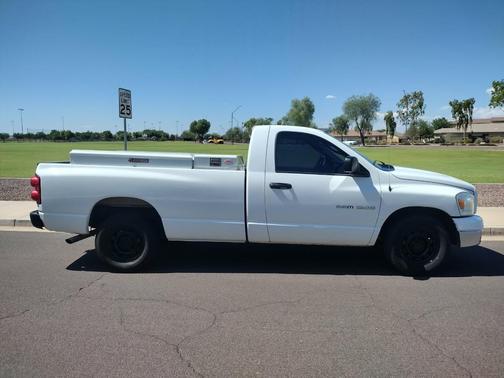 White 2007 Dodge Ram 1500 ST