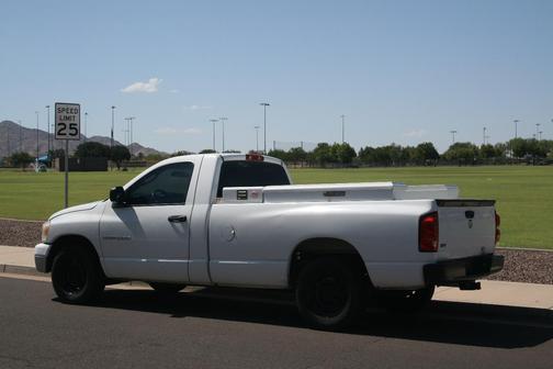 White 2007 Dodge Ram 1500 ST