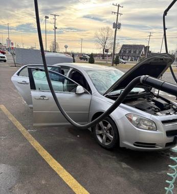 Silver 2012 Chevrolet Malibu LT