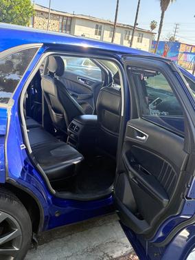 Blue 2015 Ford Edge Sport