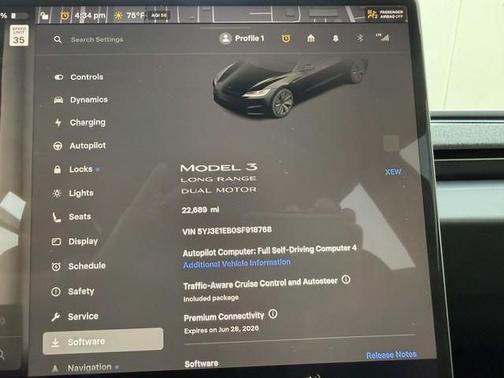 Black 2025 Tesla Model 3 Long Range AWD
