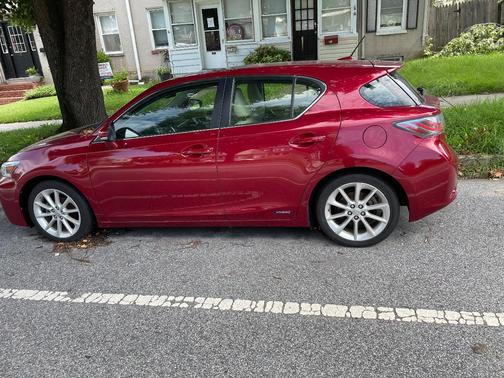 Red 2012 Lexus CT 200h Premium