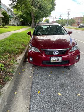 Red 2012 Lexus CT 200h Premium