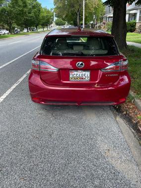 Red 2012 Lexus CT 200h Premium