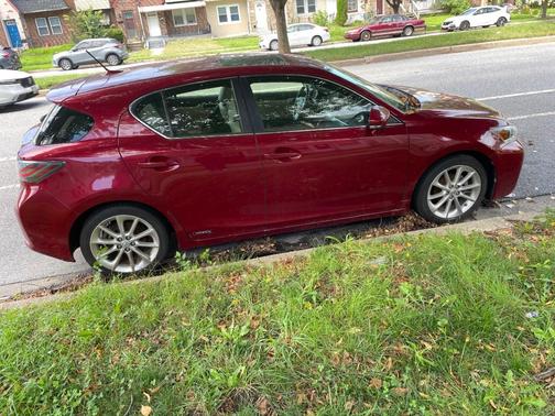 Red 2012 Lexus CT 200h Premium