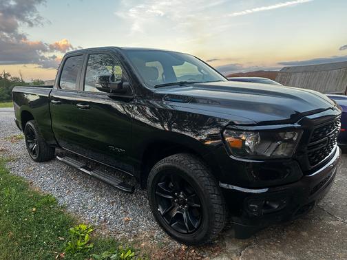 Black 2022 RAM 1500 Big Horn