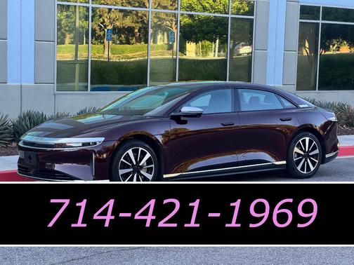 Purple 2025 Lucid Air Grand Touring