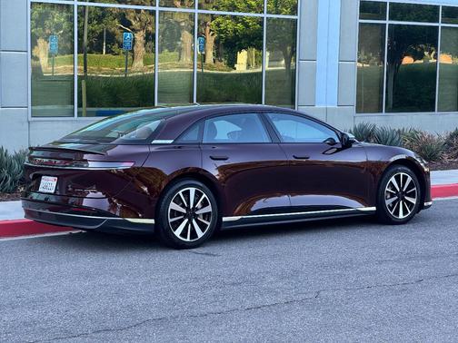 Purple 2025 Lucid Air Grand Touring