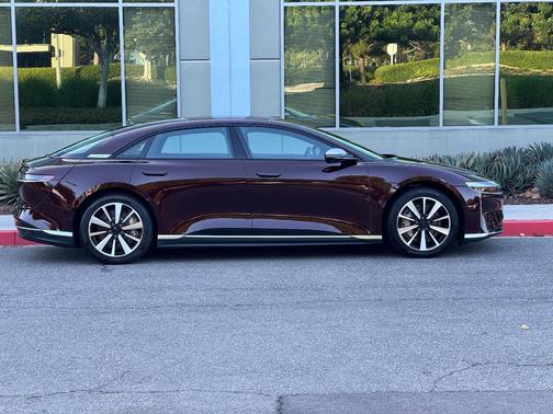 Purple 2025 Lucid Air Grand Touring