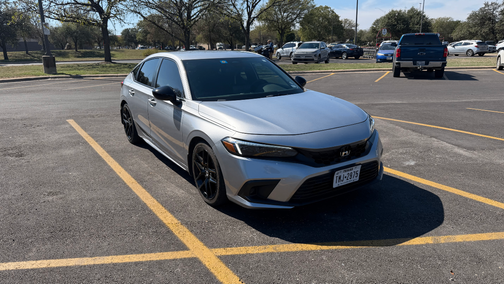 Silver 2023 Honda Civic Sport