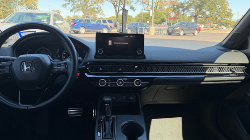 Silver 2023 Honda Civic Sport