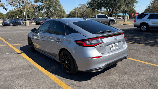 Silver 2023 Honda Civic Sport