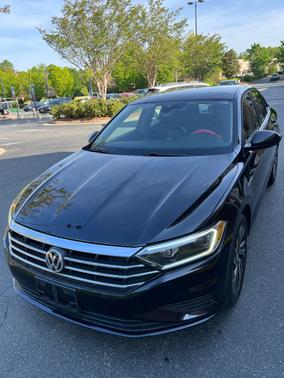 Black 2021 Volkswagen Jetta 1.4T SEL