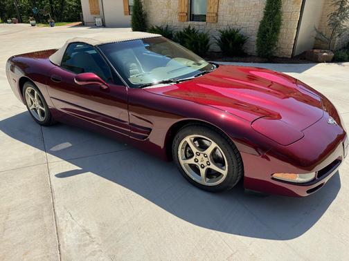 Red 2003 Chevrolet Corvette Base