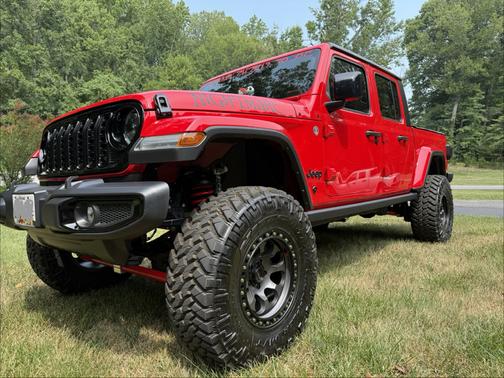 Red 2024 Jeep Gladiator Willys