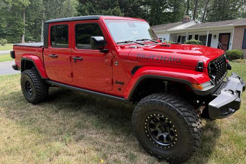 Red 2024 Jeep Gladiator Willys