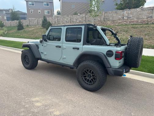 Blue 2023 Jeep Wrangler 4xe Rubicon